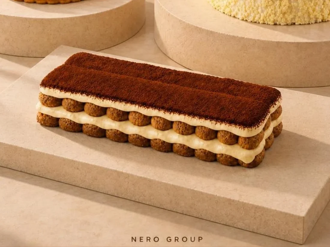 DOLCE NERO tiramisu szelet