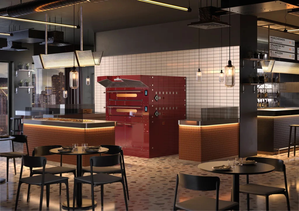 Italforni Bull – moduláris elektromos pizzakemence – 6