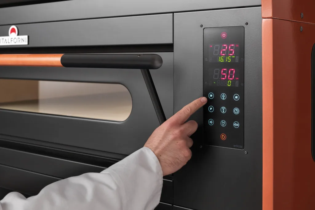 Italforni Visor – professzionális elektromos pizzakemence – 8